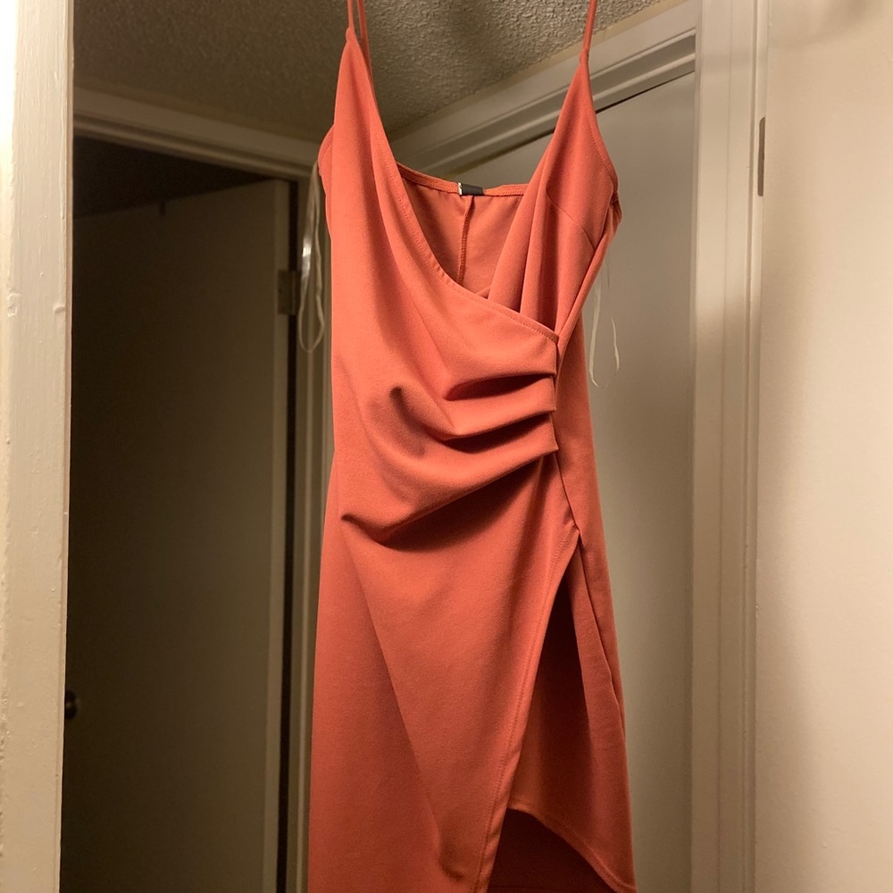 COPY - Blush Colored Cocktail dress - Picture 1 of 3